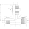 World Wide Fittings Male JIC to Male JIC to Male JIC Bulkhead Tube Tee - With Locknut F5725X05X05X05LN - alternate 2